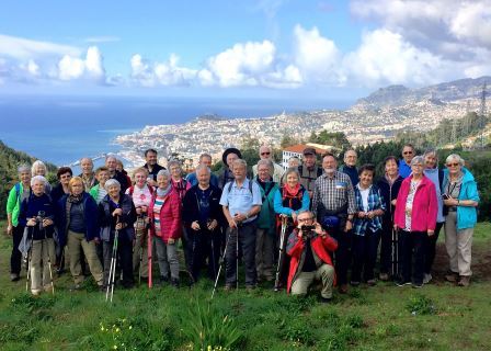 Gruppe oberhalb Funchal