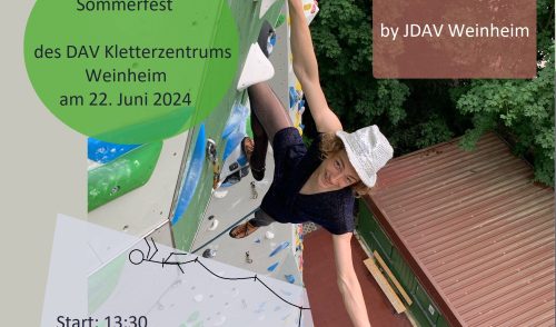 Artikelbild zu Artikel Spaß-Kletterwettbewerb beim Sommerfest